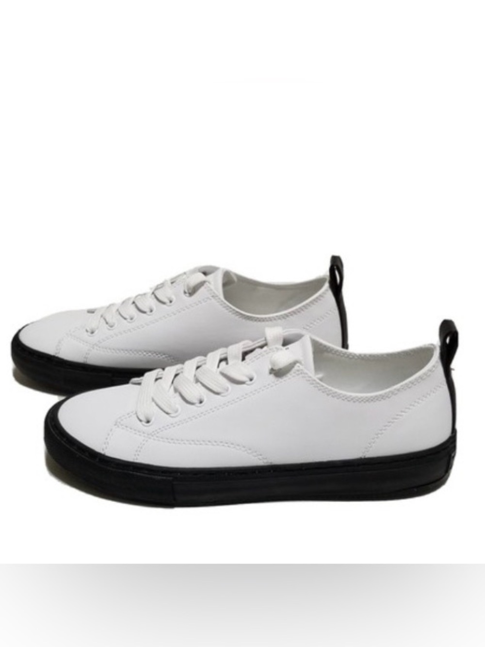 MARC FISHEER MFlesty2-R Vegan Leather Sneaker Lace Up White 5.5